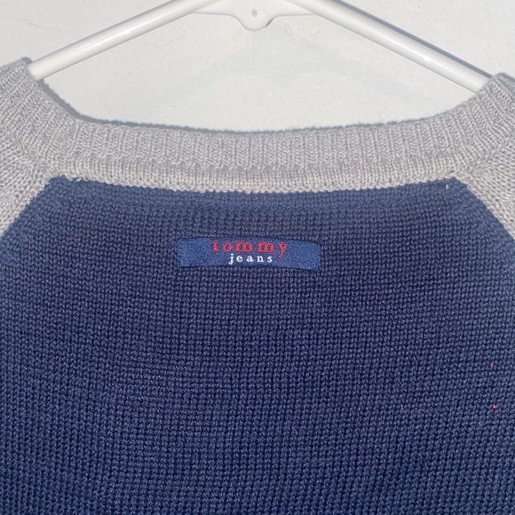 Tommy Hilfiger Y2K Vintage 1999 Tommy Girl Jeans baseball tee knit cotton top - Picture 5 of 8